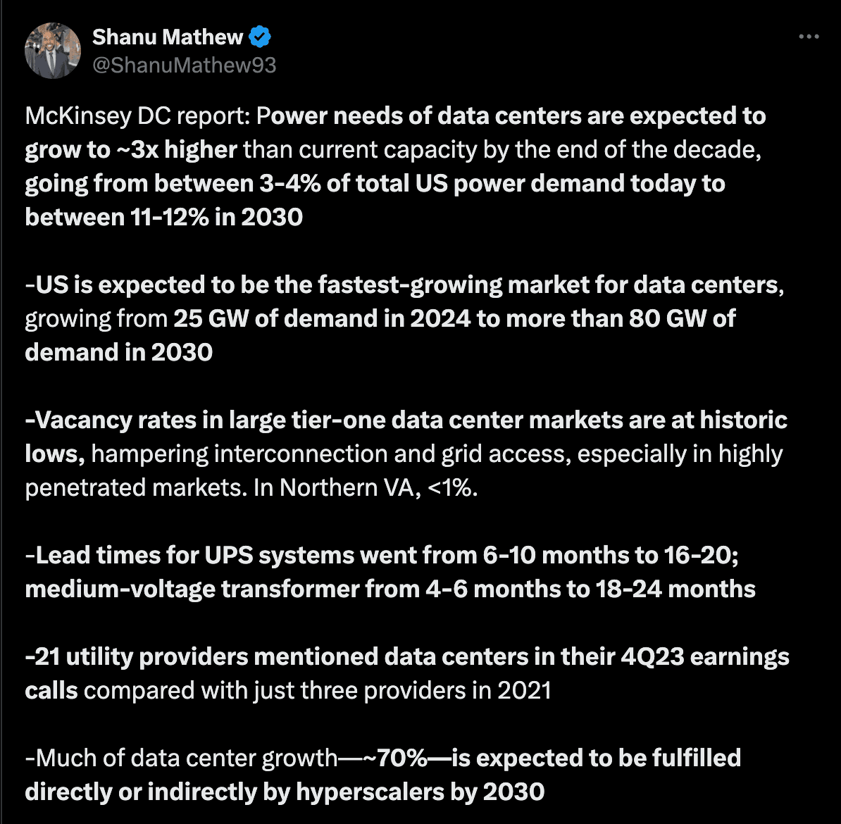 McKinsey Data Center Growth